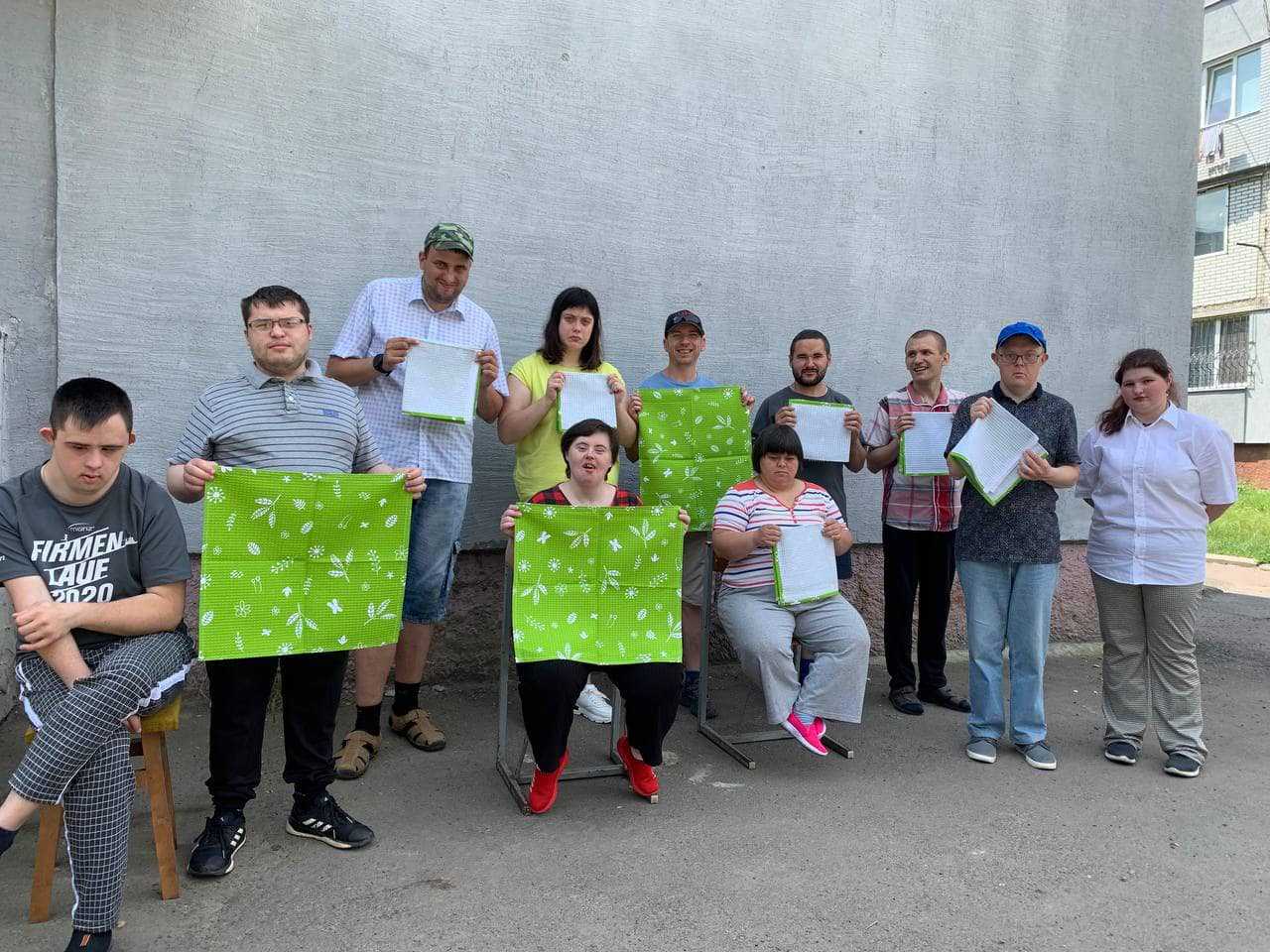  Учасники ГО «Ніка» шитимуть спідню білизну та рушники для військових