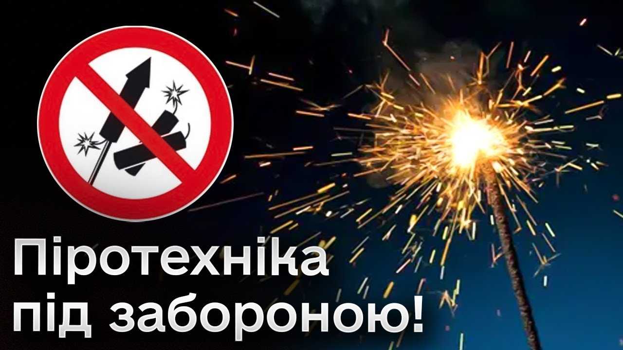 Піротехніка – під забороною