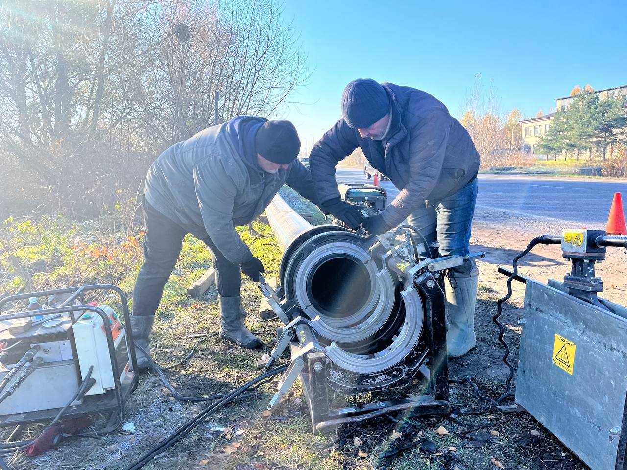 Водоканал проводить заміну магістрального водопроводу